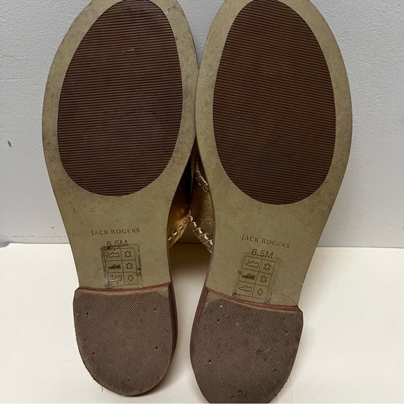 Jack Rogers Gold Medallion Sandals - Picture 6 of 6